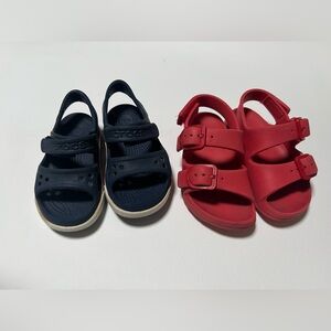 Toddler waterproof strappy sandals bundle Size 8